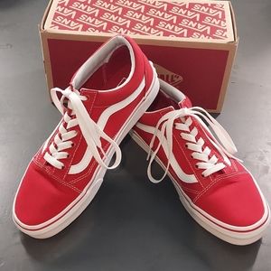 Red Vans